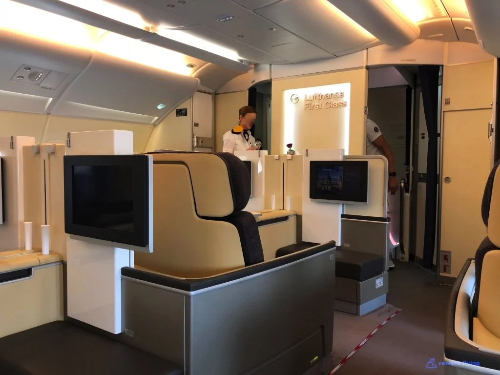 Lufthansa A380 First Class PEK-MUC — Reward Flying